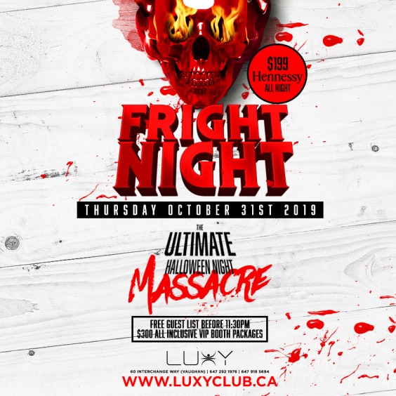 Fright Night Bottle Service 4